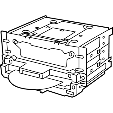 Mopar 68240132AA Radio
