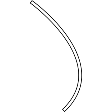 Mopar 5303623AB Molding, Front Driver Side