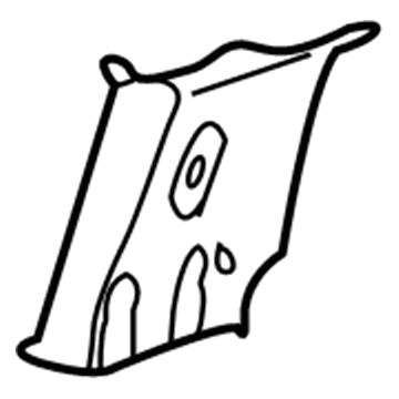 Mopar 5GR30BD1AD Pillar Trim, Upper Passenger Side