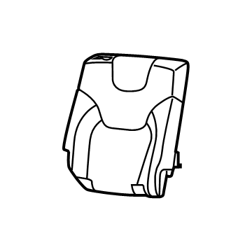 Jeep 6ST20LAAAD Seat Back Cover