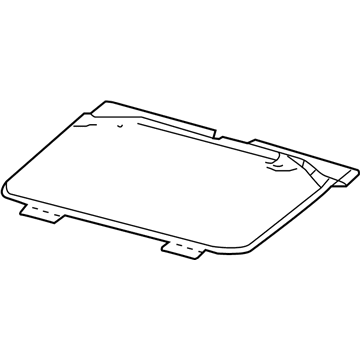 Mopar 6BR95TX7AF Cargo Cover, Rear