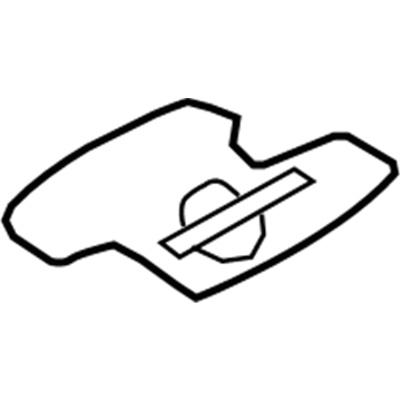 Mopar YQ04BD1AC Storage Tray, Rear