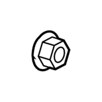 Dodge 6509598AA Axle Nut
