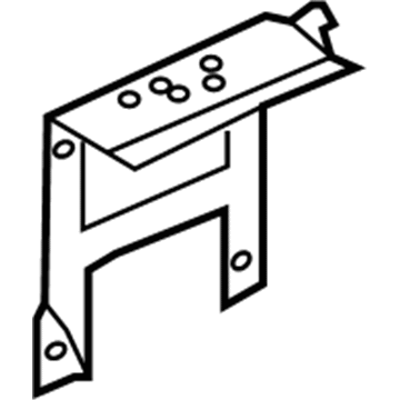 Mopar 68142227AA Console Bracket, Rear
