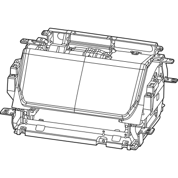 Jeep 68438397AI Display Unit