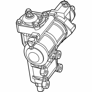 Jeep Rack And Pinion - 68551686AE