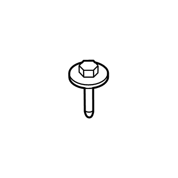Jeep 6513541AA Reservoir Screw