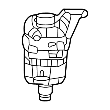Jeep Wagoneer Coolant Reservoir - 68425480AA