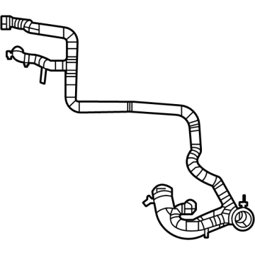 Jeep Grand Cherokee L Radiator Hose - 68381317AB