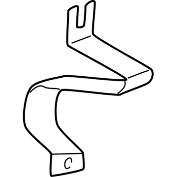 Mopar 4628692 Pull Pocket Bracket, Rear