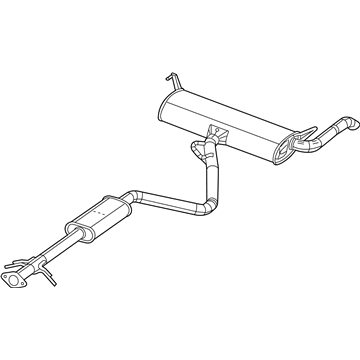 Dodge Dart Tail Pipe - 5147271AD