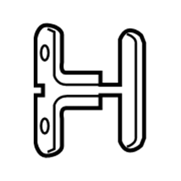 Dodge 55113661AC Upper Hinge
