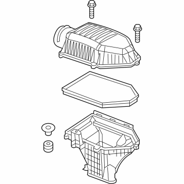 Chrysler 5038441AF Air Cleaner Assembly