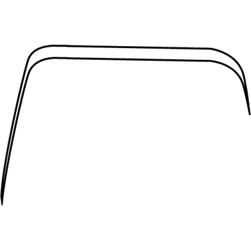 Mopar 1JA971T1AA Seat Back Panel, Front Driver Side