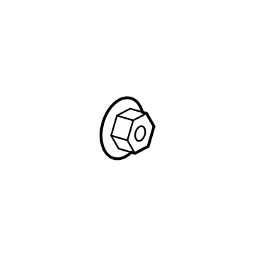 Dodge 68631072AA Stabilizer Link Nut