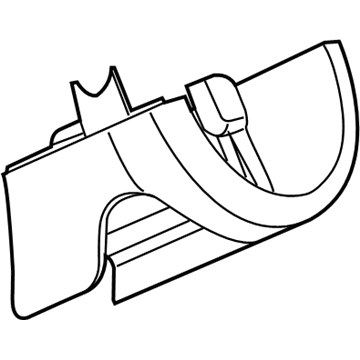 Jeep 1WN00DX9AD Lower Shroud