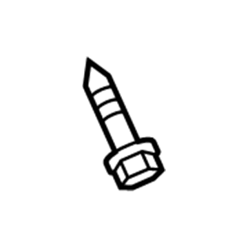 Mopar 6510175AA Fender Liner Screw