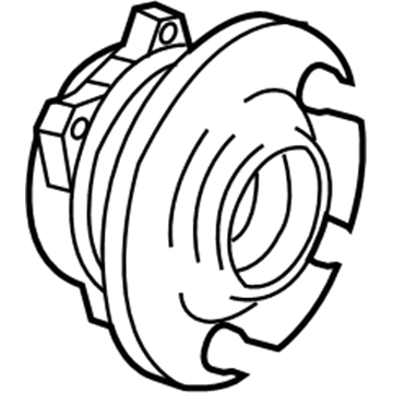 Dodge 5181925AC Hub & Bearing Assembly