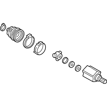Jeep Renegade CV Joint - 68440314AA