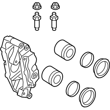 2006 Dodge Ram 1500 Brake Caliper - 5143407AA