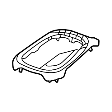 Mopar 6RH81SLUAA Bezel