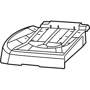 Chrysler Seat Cushion - 68224704AA