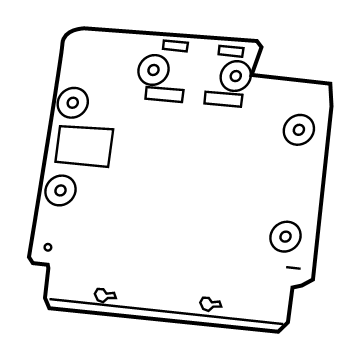 Mopar 68465575AB Seat Back Panel, Rear Driver Side