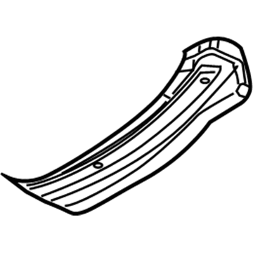 Dodge 68043924AA Side Rail Extension