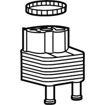Dodge 5037523AB Oil Cooler