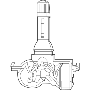 Dodge 68443470AB TPMS Sensor