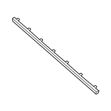 Mopar 68040220AC Front Weatherstrip