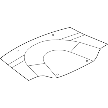 Dodge 4806075AB Splash Shield