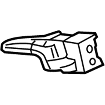 Mopar 68170243AB Handle, Inside, Rear Inner Driver Side