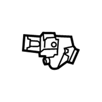 Mopar 68170246AA Upper Bracket, Passenger Side
