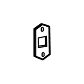 Mopar 68103052AC Check Strap Seal, Rear