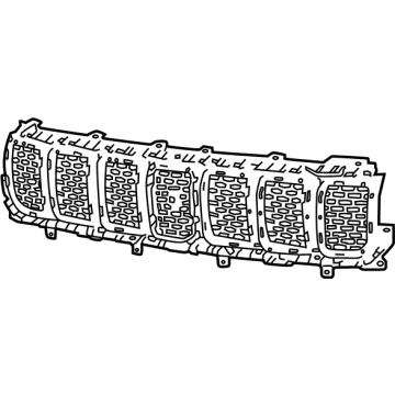 Jeep Wagoneer Grille - 7CL47DX8AC