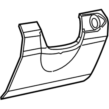 Ram Steering Column Cover - 1WQ351L1AD