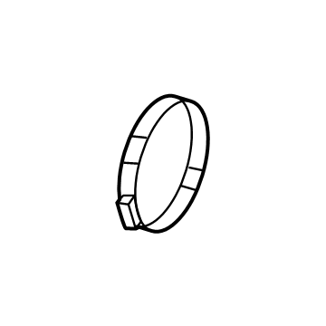 Jeep 6513238AA Air Tube Clamp