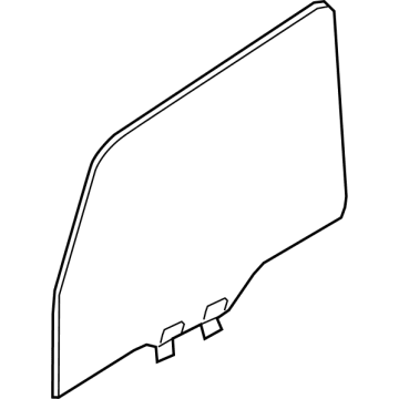 Jeep 68280918AC Door Glass