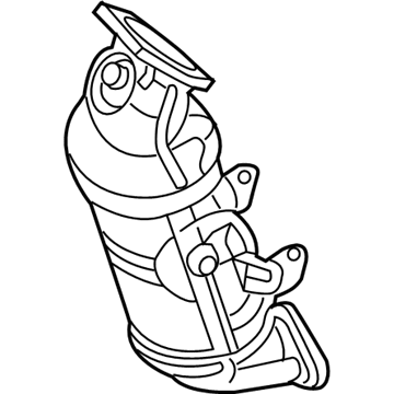 Ram ProMaster 3500 Catalytic Converter - 68508658AA