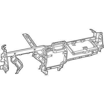 Ram 68462929AA Reinforcement Beam