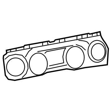 Mopar 6AC241R3AA Cluster Bezel