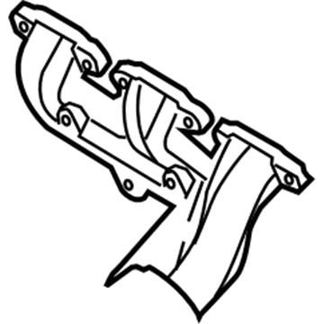 Mopar 4648909AB Exhaust Manifold, Passenger Side