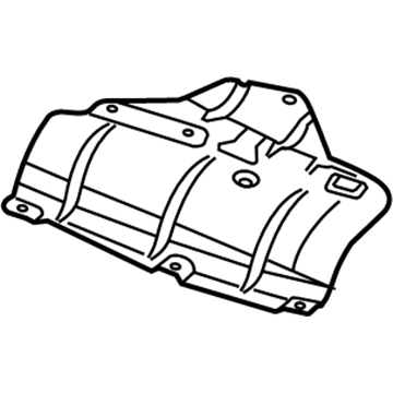Mopar 4809421AE Heat Shield
