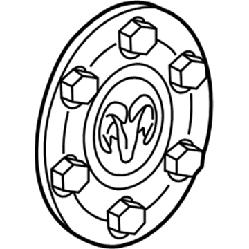 1998 Dodge Durango Wheel Cover - 5EC15PAK
