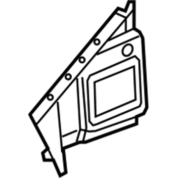 Mopar 68104230AB Extension Panel, Rear Passenger Side