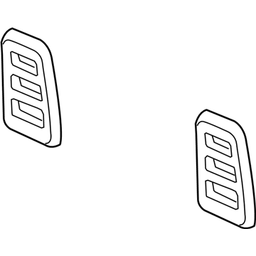 Mopar 1BJ511J3AA Headrest, Rear
