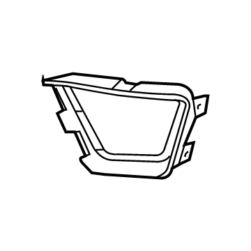Mopar 6VQ41TZZAA Trim Bezel, Front Passenger Side