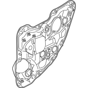 Mopar 68227456AB Carrier, Rear Passenger Side