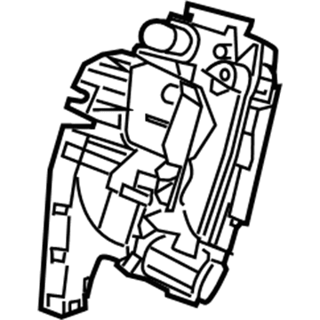 Jeep 4589914AF Latch